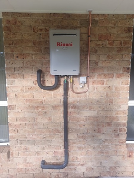 A gas meter and gas fitting job by Luke Taylor Plumbing